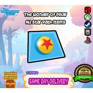 The Wonder of Pixar Star Path💎 Disney Dreamlight Valley 💎SAME DAY DELIVERY 💎