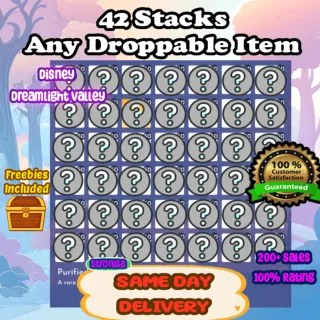 42 Stacks of ANY Items 💎Disney Dreamlight Valley 💎SAME DAY DELIVERY 💎 Eternity Isle Storybook Vale