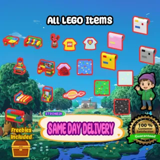 LEGO ACNH Items 🟢SAME DAY DELIVERY🟢100% Security || {Freebies Included}