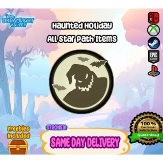 Haunted Holiday Star Path💎 Disney Dreamlight Valley 💎SAME DAY DELIVERY 💎