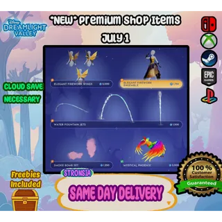 *NEW* Premium Shop Items (July 1)💎 Disney Dreamlight Valley