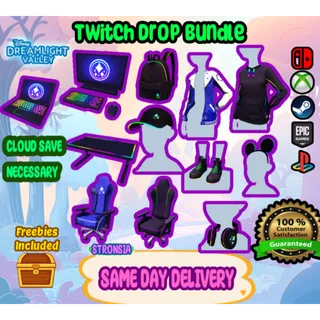 Twitch Drop Bundle|| Disney Dreamlight Valley || 🟢 SAME DAY DELIVERY 🟢
