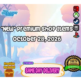 *NEW* Premium Shop Items (October 28, 2026) 💎 SAME DAY DELIVERY 💎 