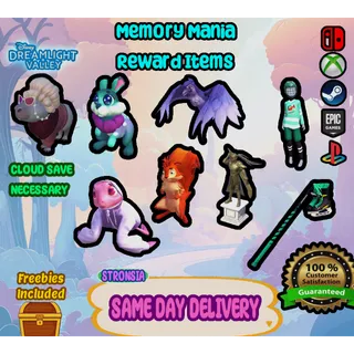 Memory Mania Event Reward Items 💎 Disney Dreamlight Valley