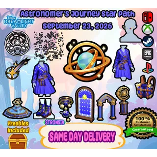 *NEW* Astronomer's Journey Star Path💎 Disney Dreamlight Valley