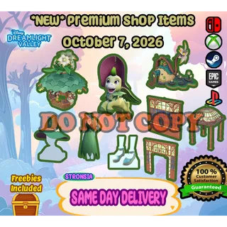 *NEW* Premium Shop Items (October 7, 2026) 💎 Disney Dreamlight Valley 💎SAME DAY DELIVERY 💎