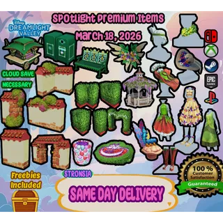 Spotlight Premium Items (March 18) 💎 Wishblossom Ranch