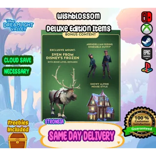 Wishblossom Deluxe Edition Items|| Disney Dreamlight Valley || DDV DLC