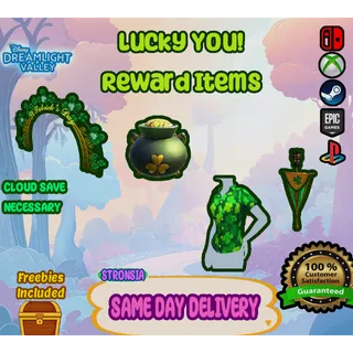 Lucky You! Event Reward Items 💎 Disney Dreamlight Valley
