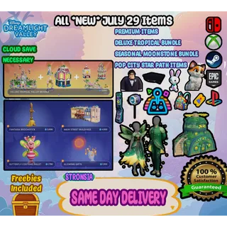 All *NEW* Premium/Starpath/Moonstone Items (July 29) 💎 Disney Dreamlight Valley