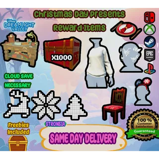 Christmas Day Presents Event Reward Items 💎 Disney Dreamlight Valley