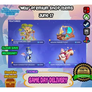 *NEW* Premium Shop Items (June 17)💎 Disney Dreamlight Valley