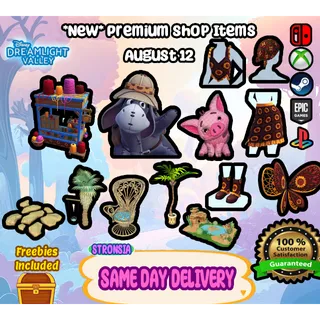 *NEW* Premium Shop Items (August 12, 2026)💎 Disney Dreamlight Valley