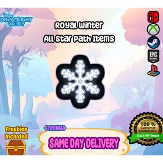 Royal Winter Star Path💎 Disney Dreamlight Valley 💎SAME DAY DELIVERY 💎