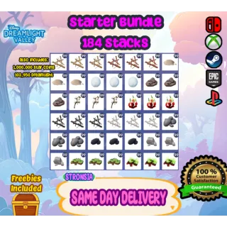 Starter Bundle (184 Stacks) 💎SAME DAY DELIVERY 💎