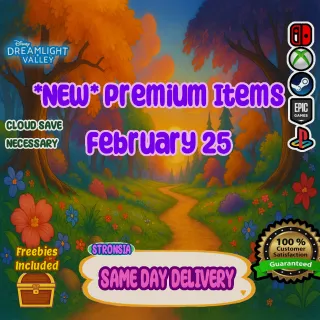 New Premium Items (February 25) 💎 Wishblossom Ranch