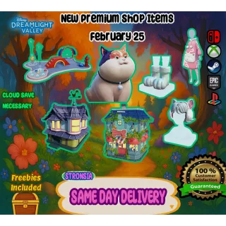 New Premium Items (February 25) 💎 Wishblossom Ranch