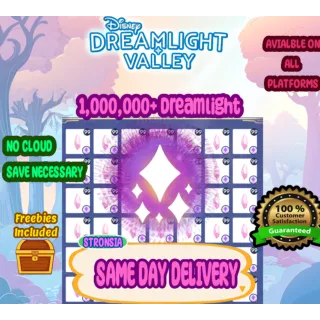 1,000,000+ Dreamlight 💎Disney Dreamlight Valley 💎SAME DAY DELIVERY 💎Dream Shard Crafting 