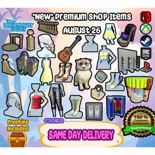 *NEW* Premium Shop Items (August 26, 2026)💎 Disney Dreamlight Valley