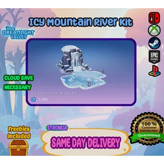 Icy Mountain River Kit || Disney Dreamlight Valley || Same Day Delivery