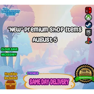 *NEW* Premium Shop Items (August 5, 2026)💎 Disney Dreamlight Valley