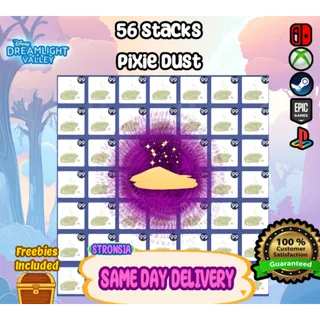 56 Stacks of Pixie Dust 💎SAME DAY DELIVERY 💎 Wishblossom Ranch DLC || DDV