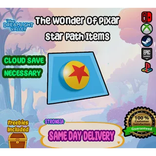 The Wonder of Pixar Star Path💎 Disney Dreamlight Valley 💎SAME DAY DELIVERY 💎