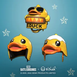 B.DUCK HELMET SET
