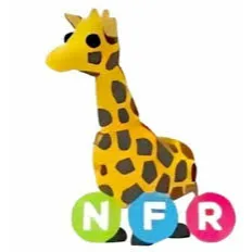 Neon Fly Ride Giraffe