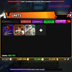 Anime Vanguard Account | Koguro/escanor/sjw&Igris( Monarch )