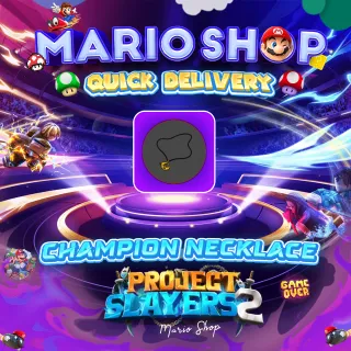 Champion Necklace( Project Slayer ) 