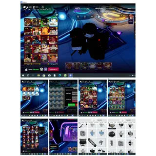 Anime Vanguards Game Account | 21 Monarch Unit ( all meta ) | Mario Marker 