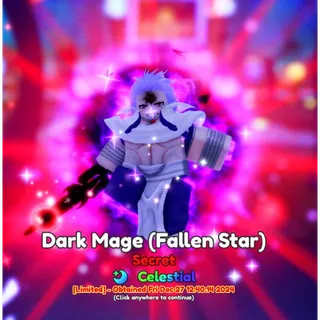 Dark Mage|Anime Adventure 