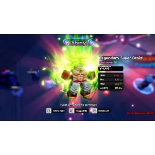 Service get Broly ( Anime Vanguard )