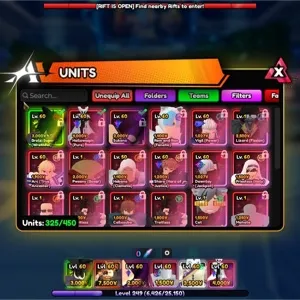 Super Product Anime Vanguard + Anime Last Stand Account Super Vip