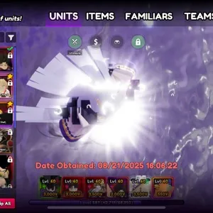 Anime Vanguard Account Super Pro 33 monarch unit