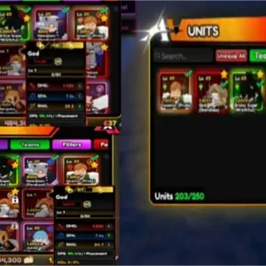 Anime Vanguard Account - 6 monarch & 2 Dio seri