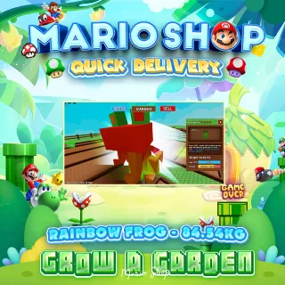 Rainbow Frog Titan 84.54kg - 15s ( Grow A Garden )