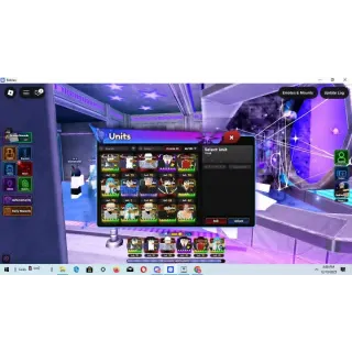 Universal Tower Defense Account 