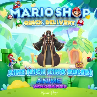 Ainz - Lich King Ruler ( Anime Vanguard )