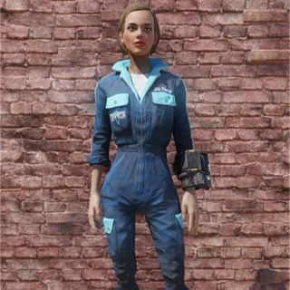 White Powder Jumpsuite