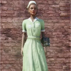 Asylum Dress Green