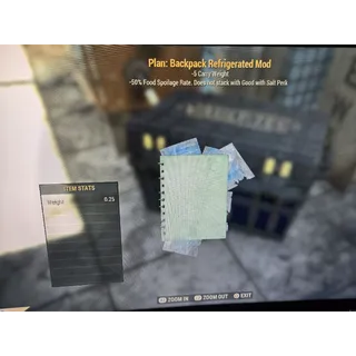 Backpack refrigerated mod x100