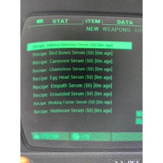 15-Serum recipe bundle x50 