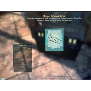 Herbivore serum recipe x10