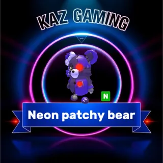 Neon Patchy Bear