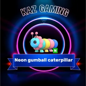 Neon Gumball Caterpillar