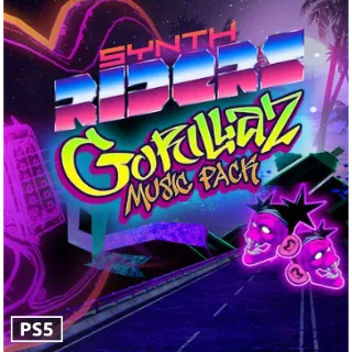  Synth Riders + Gorillaz Music Pack 🔥 NEW RELEASE 🔥 US CODE 🔥 Auto Delivery 🔥 PlayStation 5 PS PS 5 Version❗️