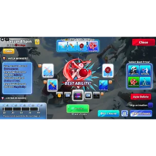 50 Spins Blade ball Roblox