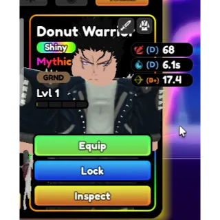 Shiny Donut Warrior 